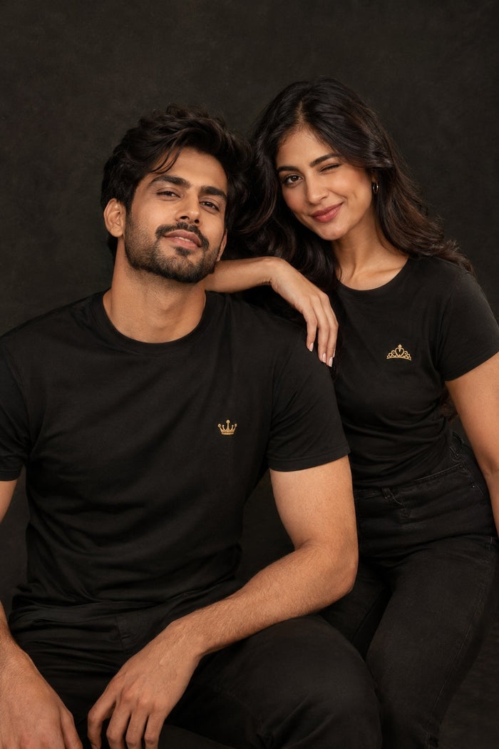 King & Queen Crown Couple Set
