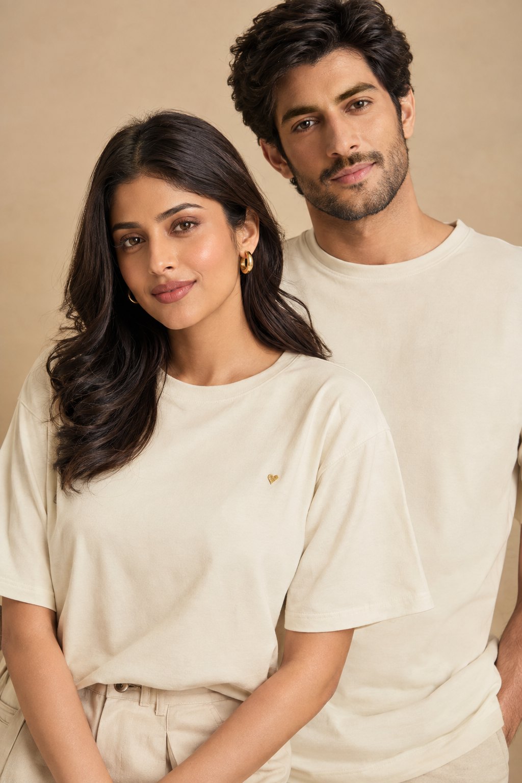 Women's Signature Relaxed Tee — Ivory